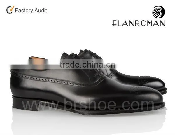 2016 high-end men's leather dress shoes business shoes from China
