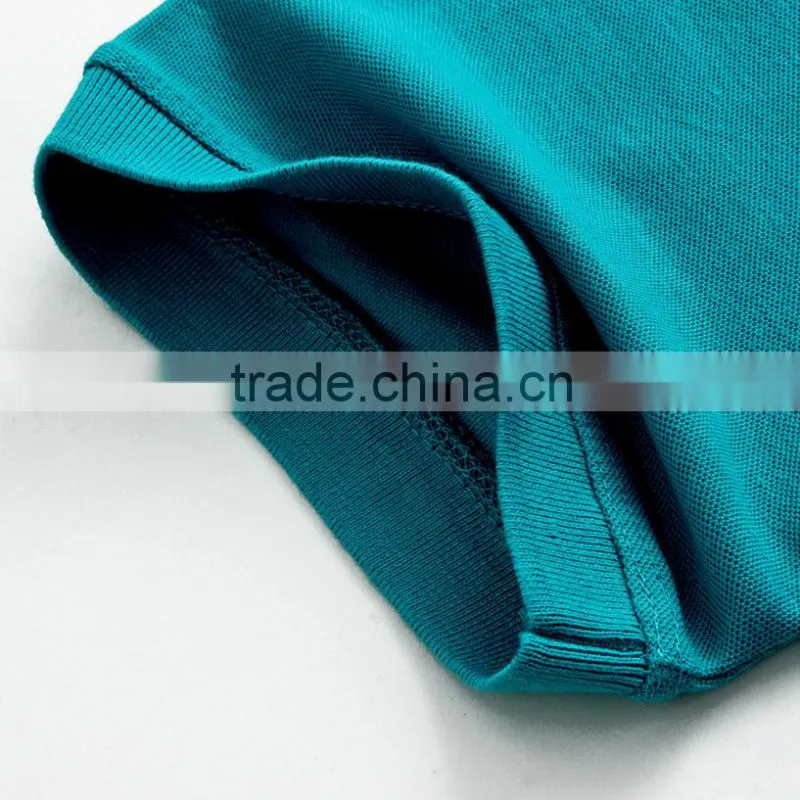OEM purple 100% cotton polo shirt