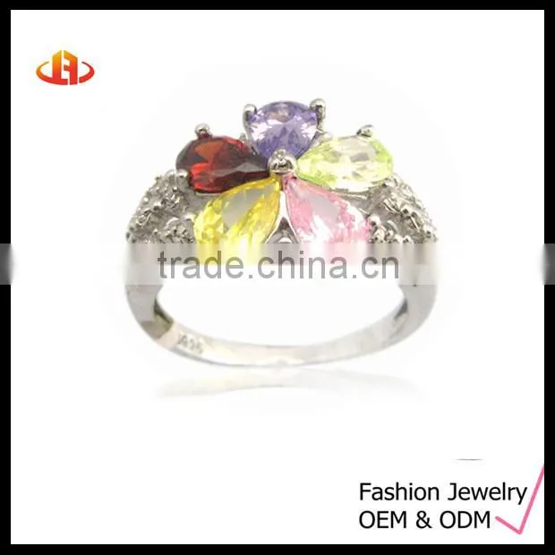 Excellent Flower Shaped Ring Design
