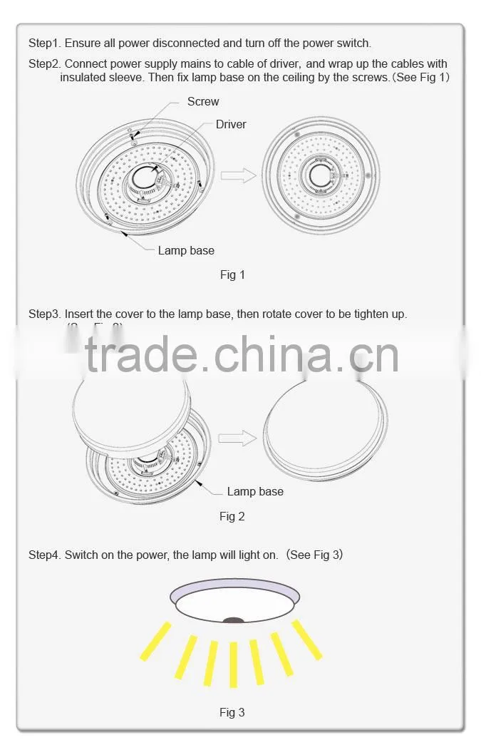 14w led ceiling light home usage normal series and sensor series