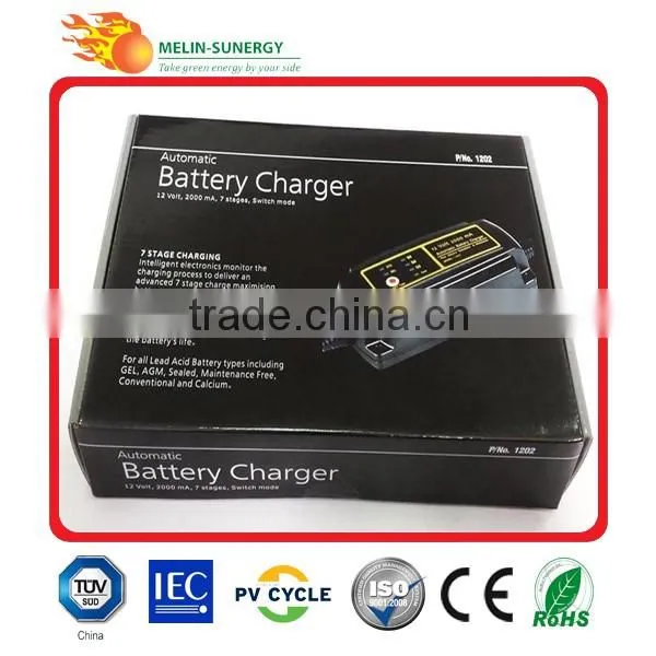 12V2000mA Automatic Lead acid battery charger