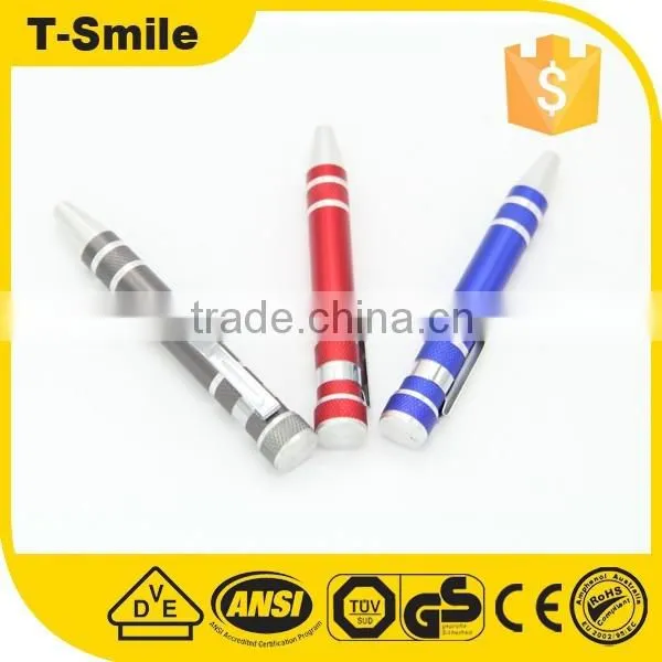 Multi-function Mini Screwdriver Bit Pen Shaped Pocket precision Screwdriver