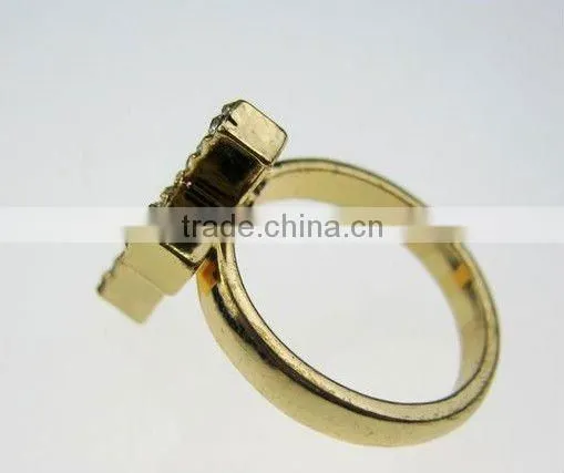 crystal cross ring