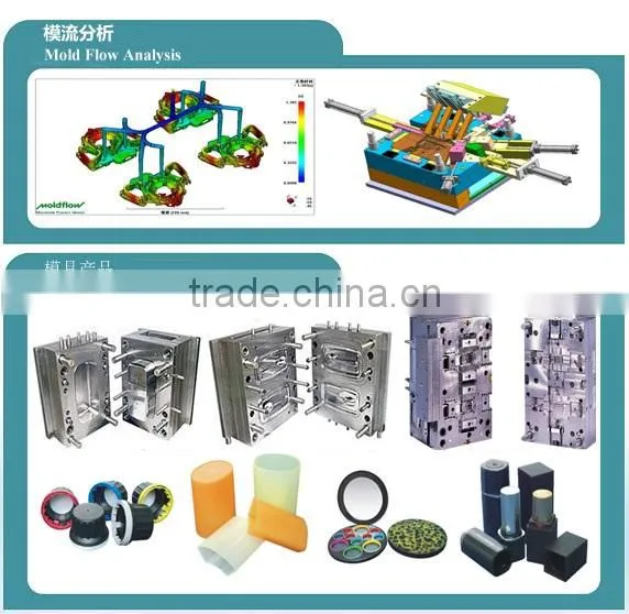 plastic mold maker with abs pc pmma pe pp pa66 nylon pvc tpr plastic material injection mould