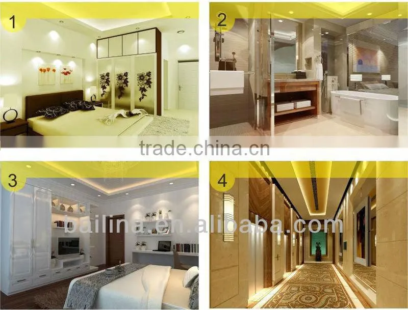 china high lumen tri-color led ceiling downlight light