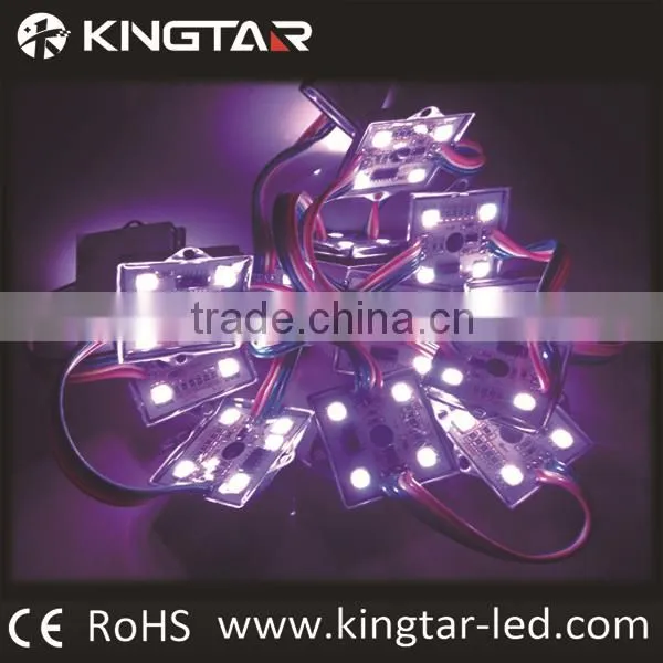 Addressable waterproof full color led modules 5050