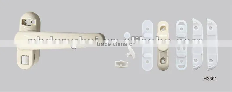 Window handle ,powder coating,made of aluminium with zinc alloy