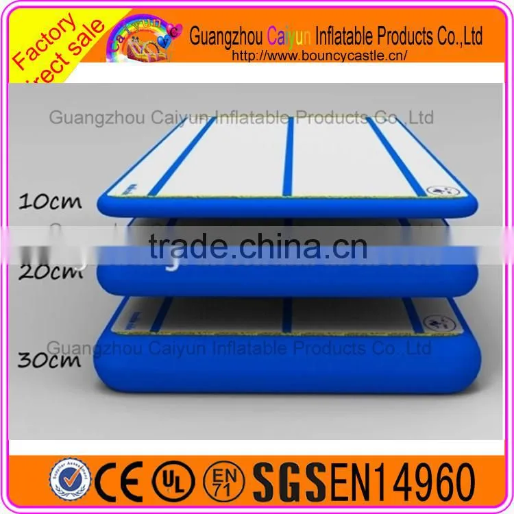 Gym flips tumbling track gymnastic from inflatable airtrack factory