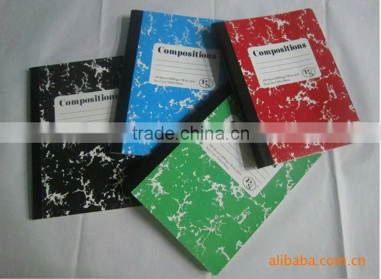 Customed English composition book,ruled exercise book