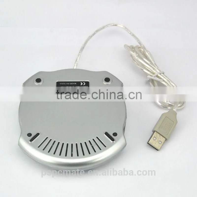 USB Mug Coffee Tea Cup Warmer Heater with 4 Hubs