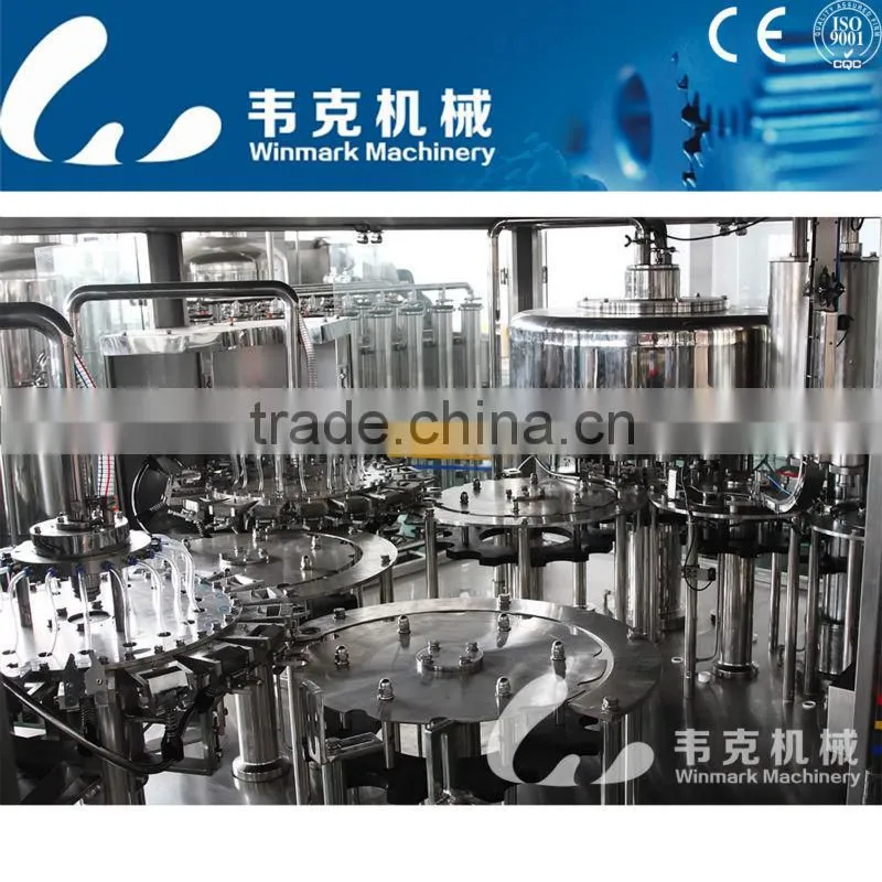 bottle filling and sealing machine