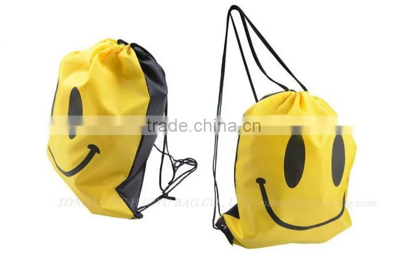 Customized smile picture shoes carry bag for packaging