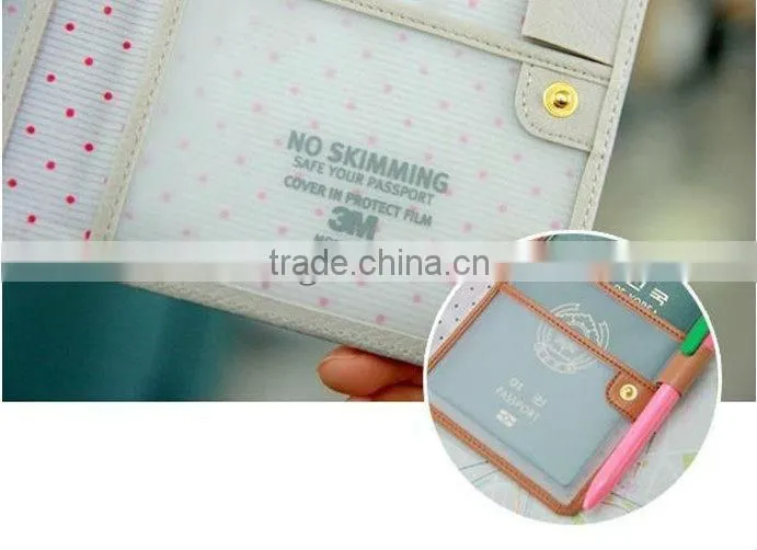 2013 New fasion travel passport holder