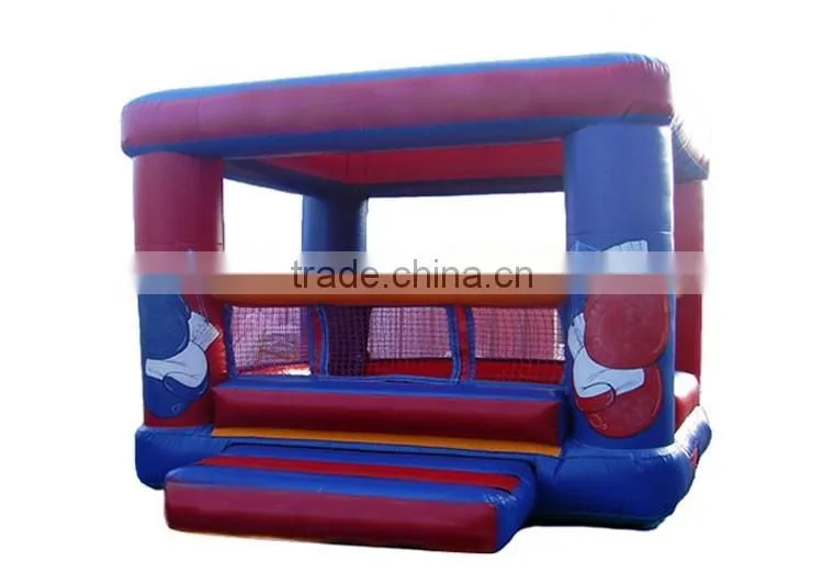 interactive game bouncy boxing ring, customized size PVC boxing equipment