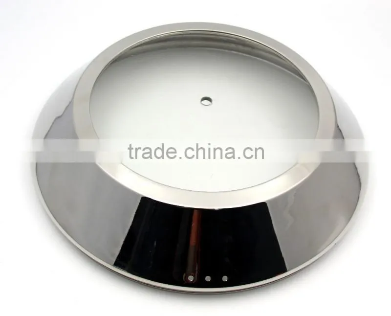 China best quality G type 4mm tempered glass lid for fry pan and pot