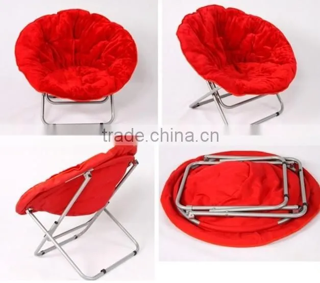 Comfortable folding moon chair