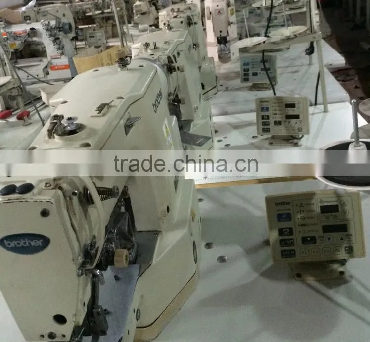 used brother 430D jean high speed button sewing machine