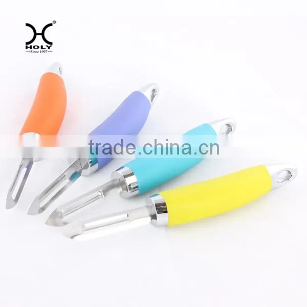 Top quality peeler with blue handle