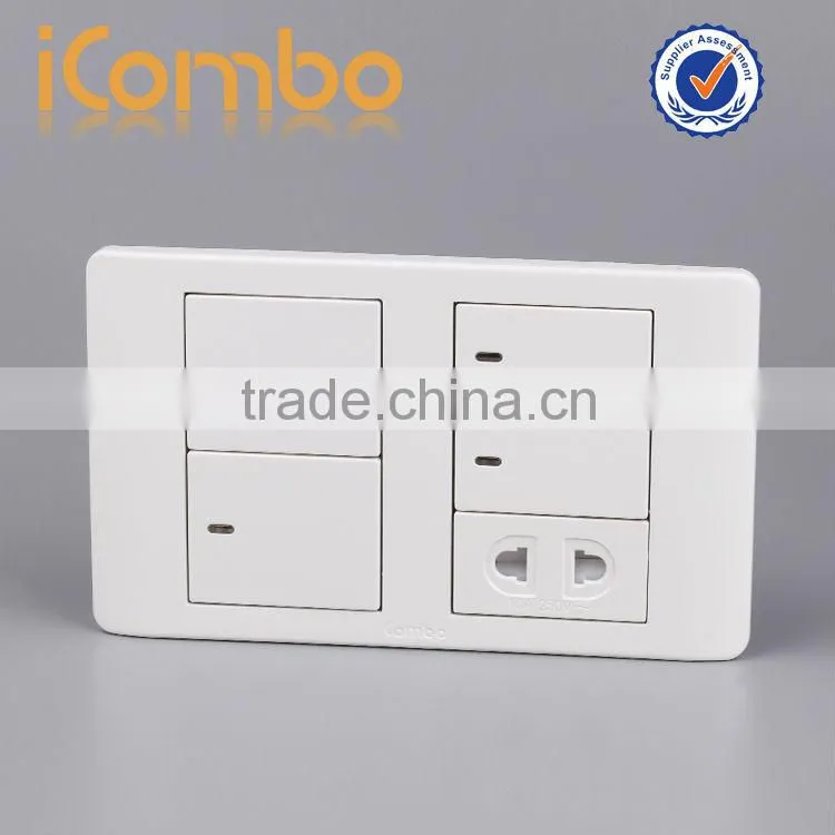 Imitation Double Plug Socket Wall Safe