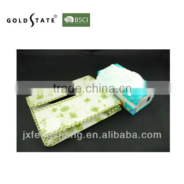 foldable countryside style waterproof napkin storage/sorting box