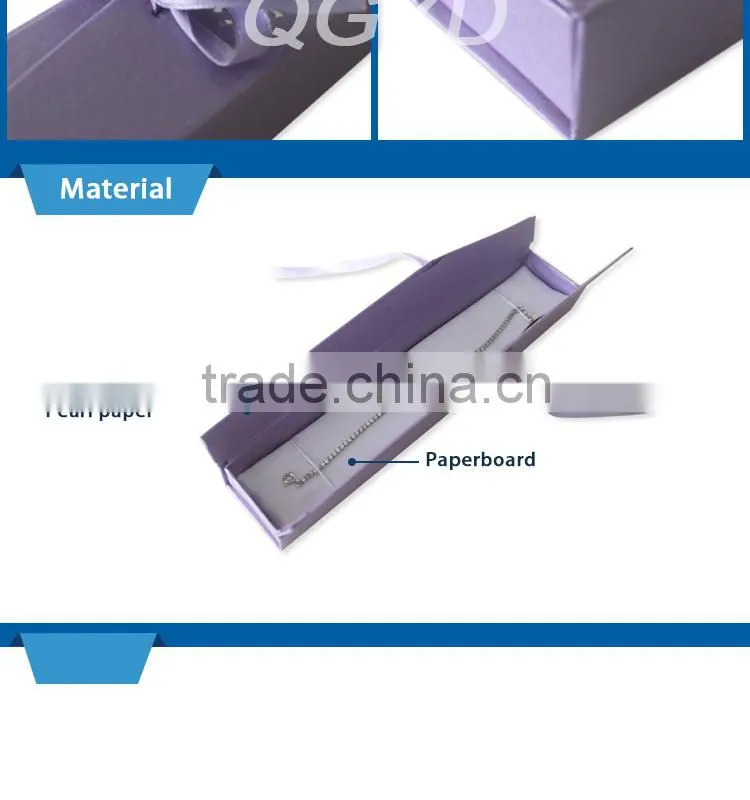 fashion design manufacturer custom necklace packaging paper jewellry box