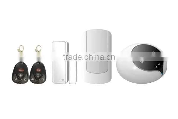 2016 best selling High Quality IOS/Android APP control intelligent home automation wireless wifi gsm alarm system
