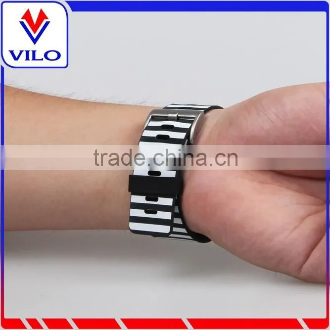 Soft Rubber Wrist Band Watch Strap For Fitbit Blaze, For Fitbit Blaze Silicone Wrist Strap
