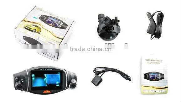 140degrees 2ch camera ntsc pal car dvr