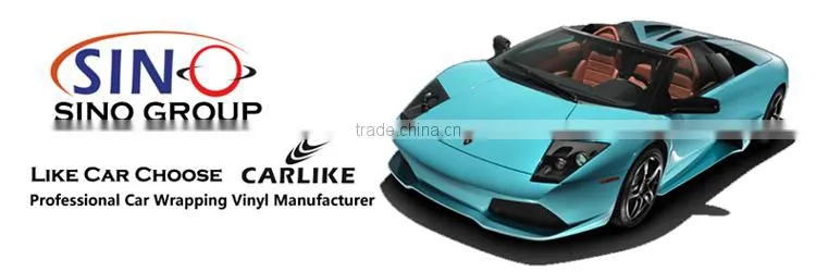CARLIKE Colorful Chrome Car Wrapping Rainbow Holographic Foil