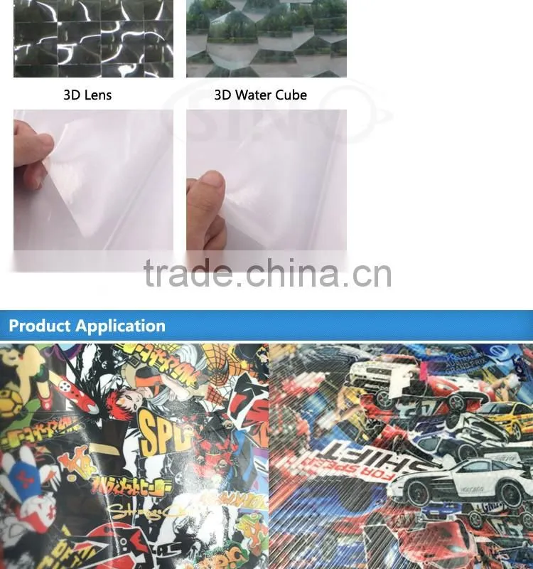 SINO Printing Material PVC Roll Cold Lamination Flooring Film