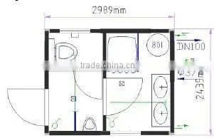 converted container house 20ft accommodation