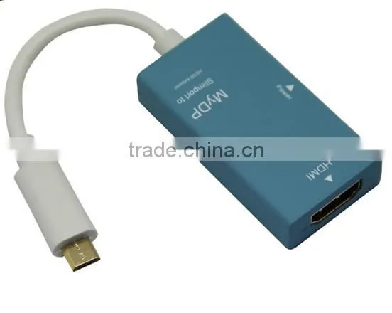 Hot sell Mydp Micro USB to HDMI cable adapter converter Slimport to HDMI Adapter Converter