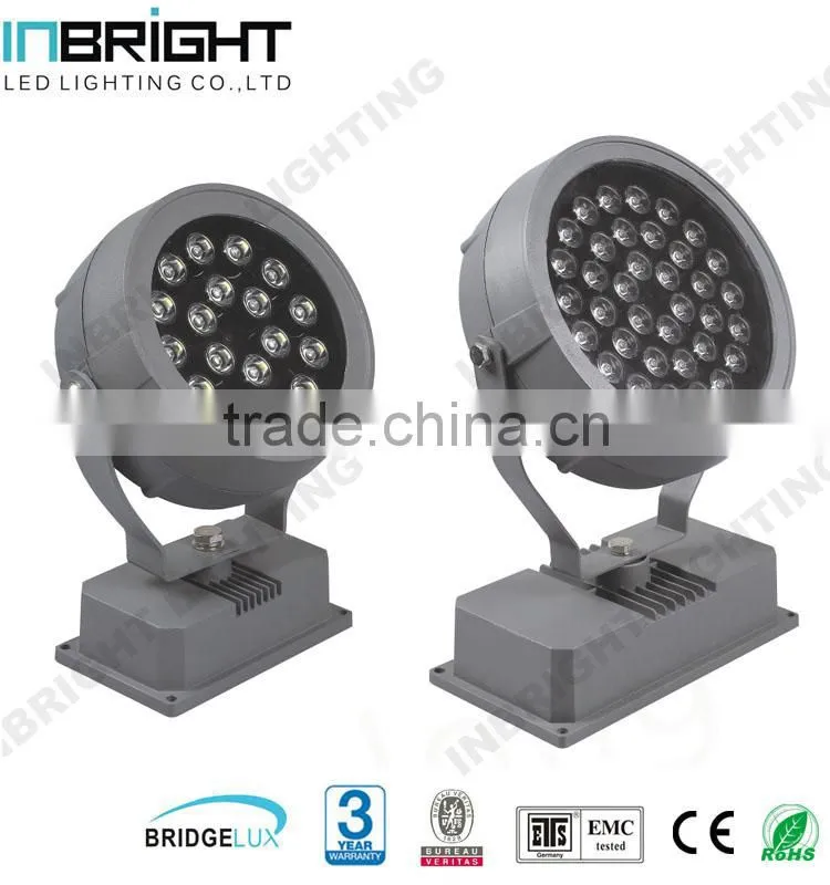 Outdoor use IP65 220V 18W round led wall washer light