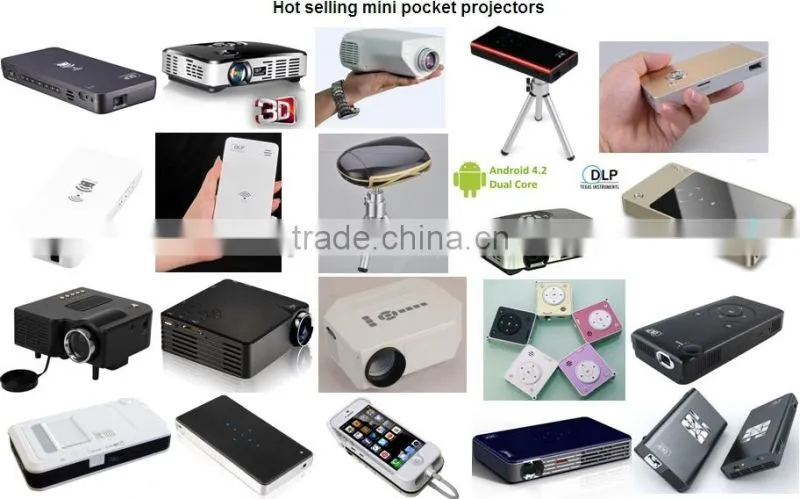 SMP6500 mini wireless wifi smartphone projector for business meeting