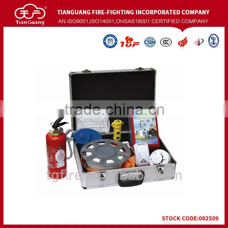 Household fire box of electric smoke alarm
