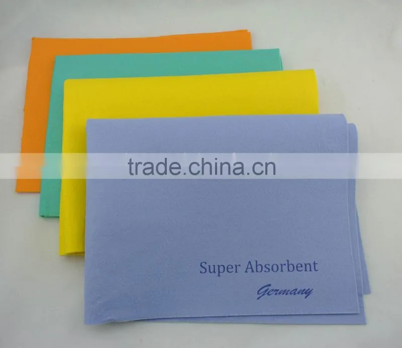 Super absorbent needle punched nonwoven floor mop cloth