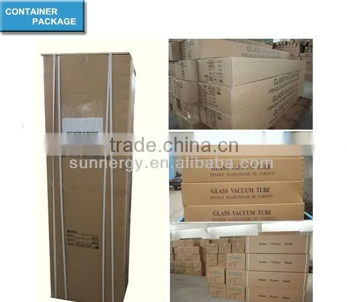 Split Solar thermal heating system vacuum solar collector 30 tube