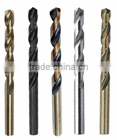 DIN338 Jobber Length left-hand cutting HSS twist drill bits