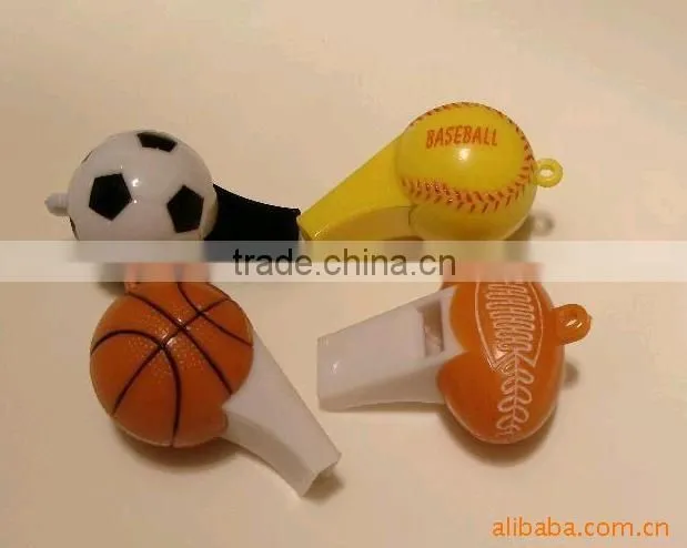 Kids gift Plastic football whistles funny whistle cheap plastic whistles