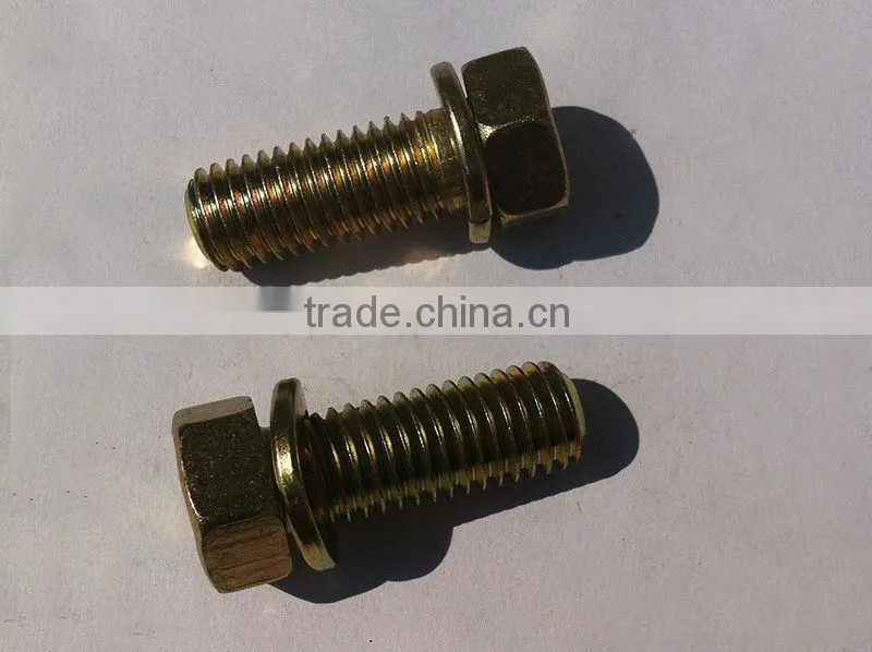 Hex Socket Head Screws With Washer Attached