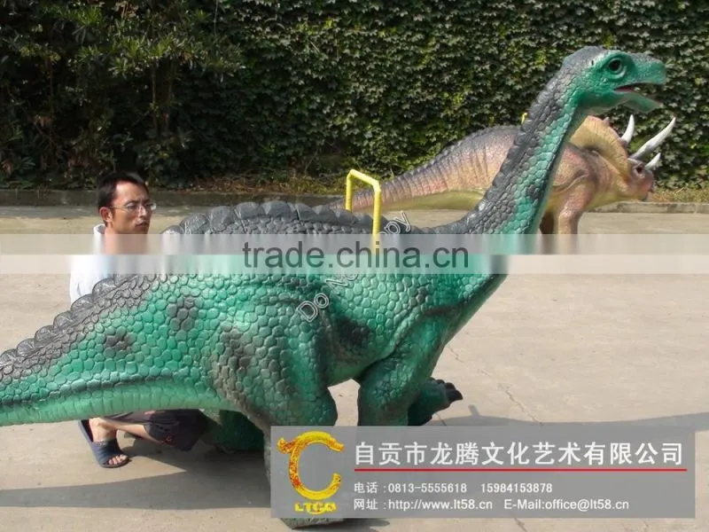 Amusement Park Walking Dinosaurs For Kiddie