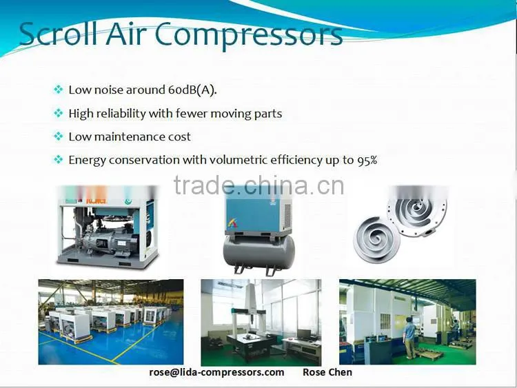 CE 37KW energy saving belt rotary screw air compressor with Germany ROTORCOMP air-end