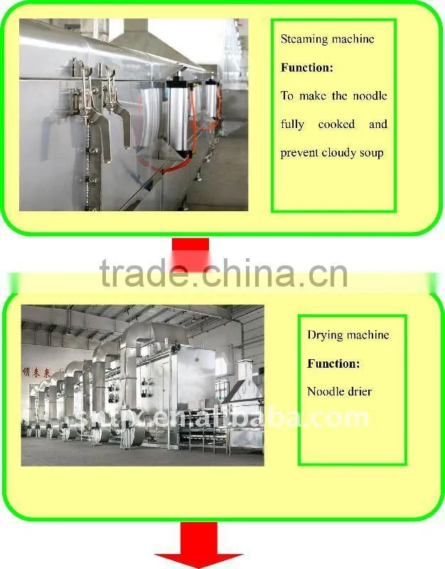 Automatic instant cereal grains noodles production line/manufacturing factory/machine