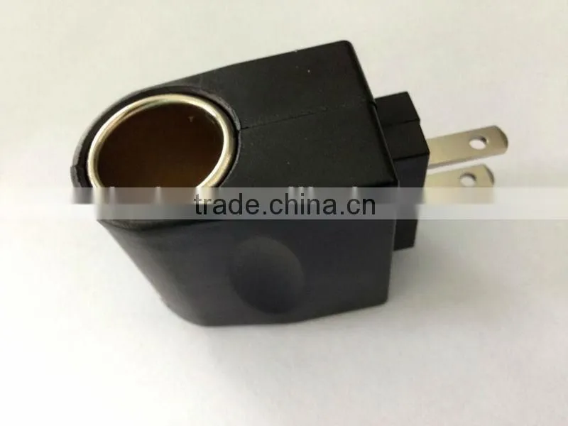 US Plug AC/DC Adapter Cigarette LIghter For Power Socket