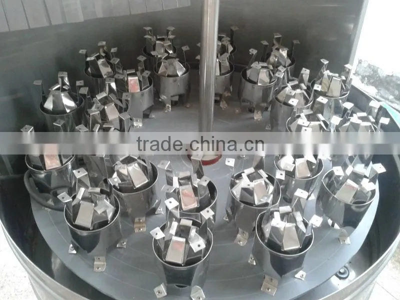 Semi automatic rotary bottle washing machine