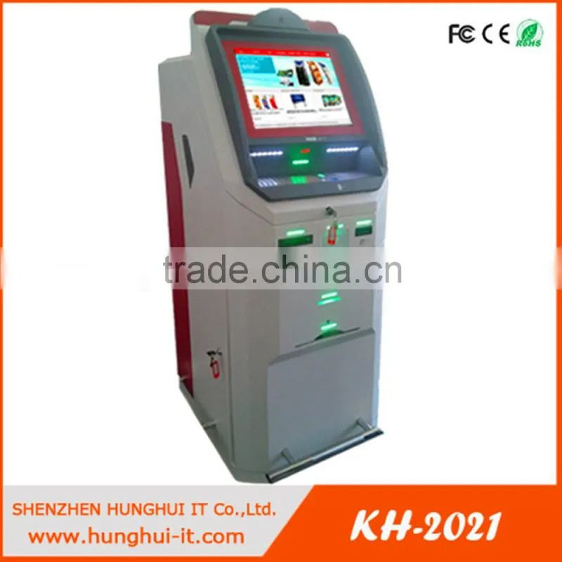 Cash Deposit Taking ATM Machine With Cash Dispenser