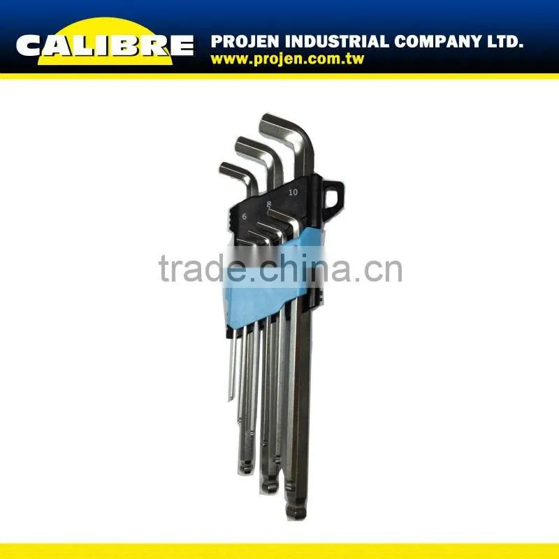 CALIBRE 17PC Extra Long Ball Point Hex Key wrench set