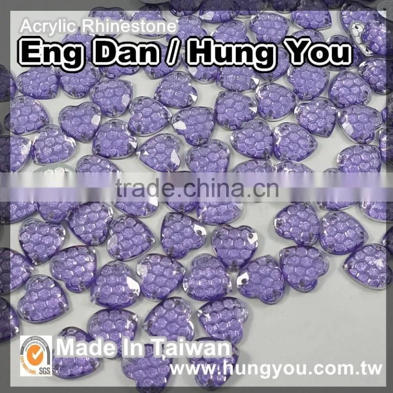 Lead Free Round Shape 10mm Sew On Rhinestone