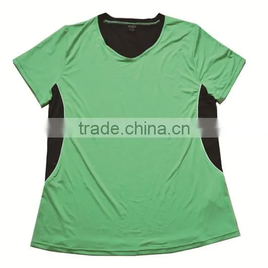 2014 Custom Logo Quick Dry Moisture Wicking Dri Fit Running Shirt for Men & Women