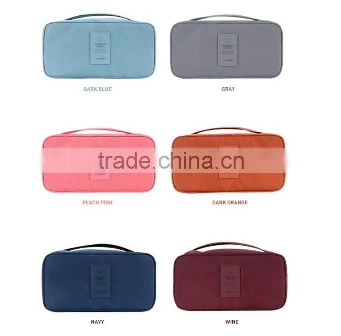 High quanlity female's lingerie and bra storage hand bag, travel bags,